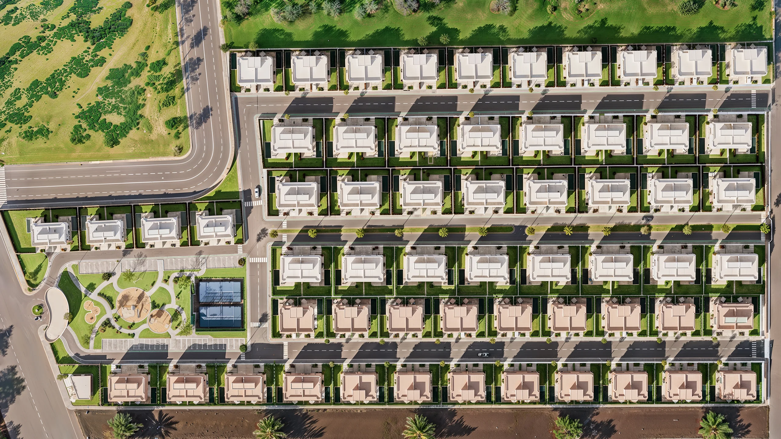 Plan de masse - AIA Villas project master plan (Tranche 1)