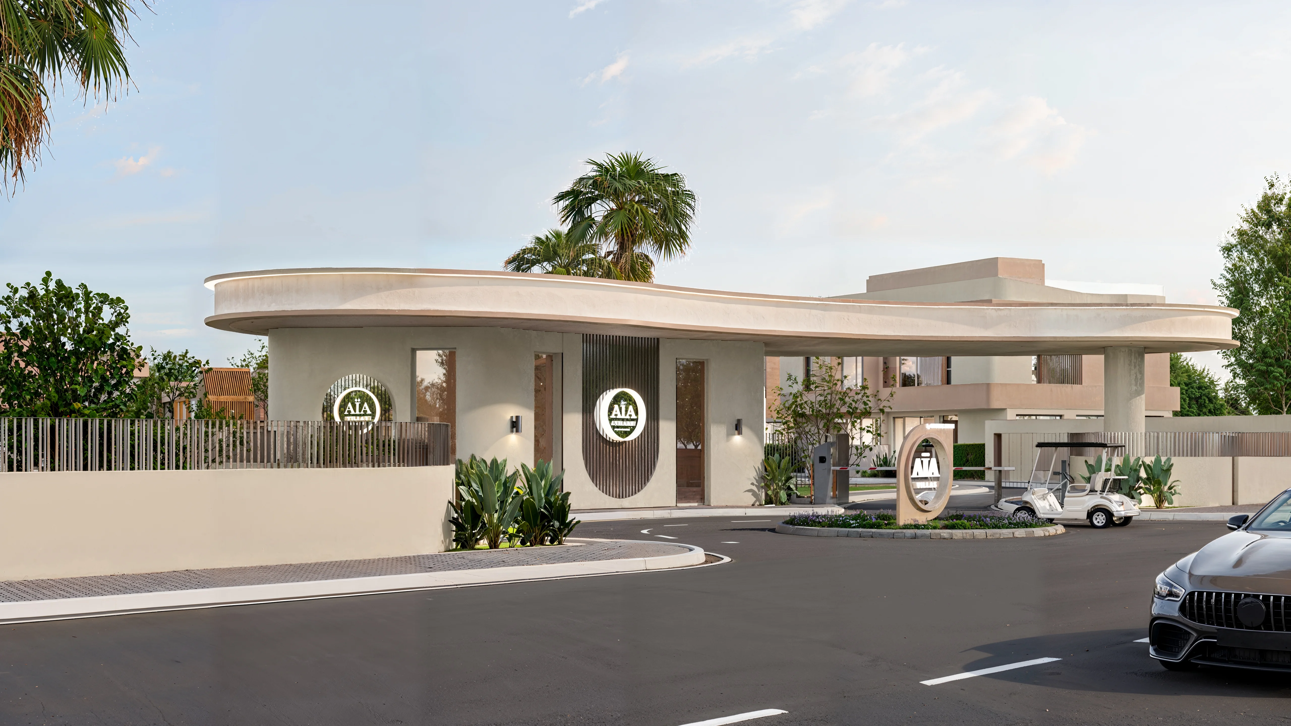 Guérite de sécurité - AIA Villas