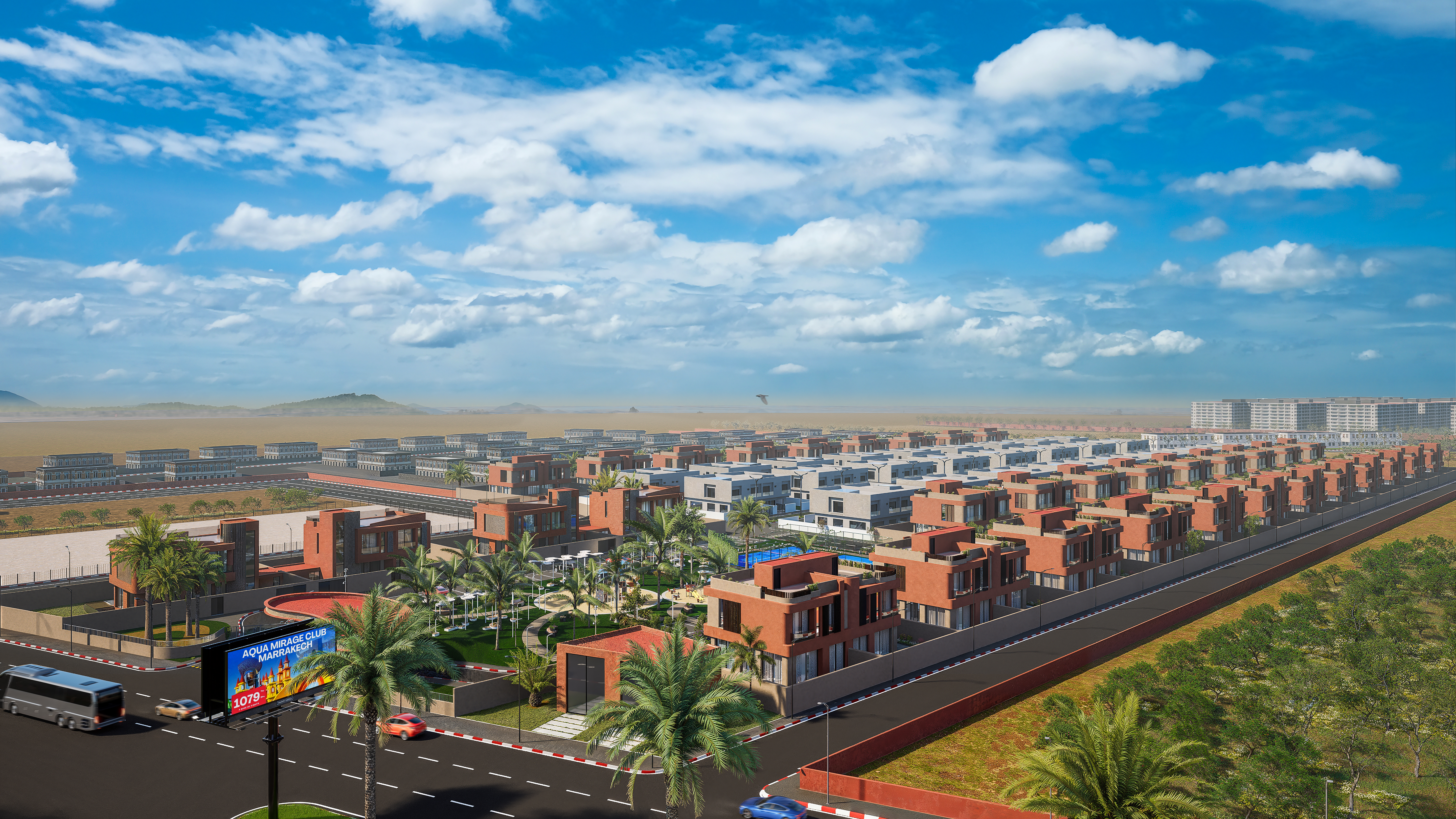 Plan de masse - AIA Villas project master plan (Tranche 1)